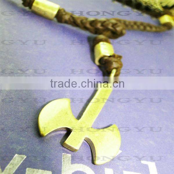 Latest Design Axe Pendant Necklaces