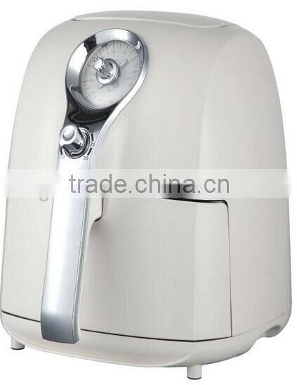 2.5L blue/red/white/black color mechanized square oil free air fryer with good quanlity