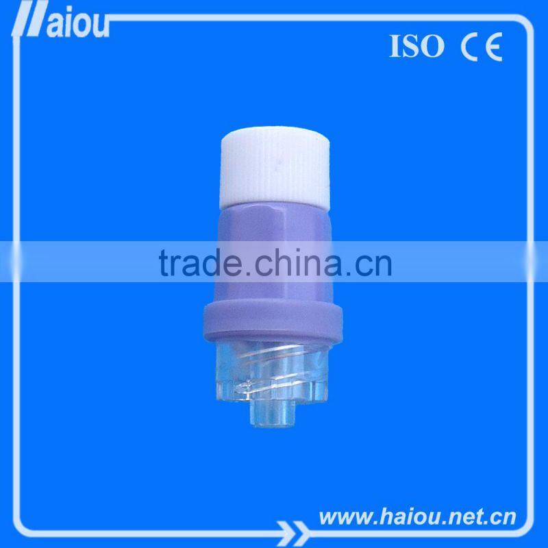 Y type needle free connector