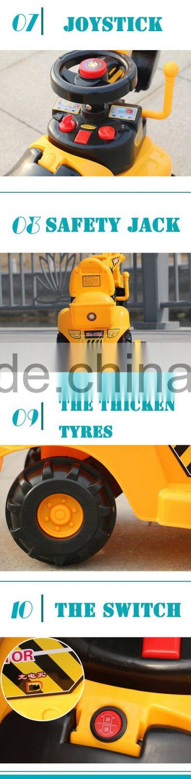 hot sell kids toy excavator ride on car