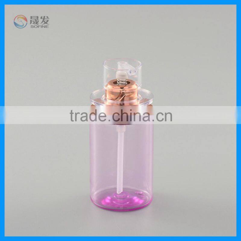 Rotate cap pet lotion pump bottle