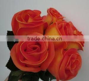 ivory white rose bud bouquet for different colors,wedding flower bouquets