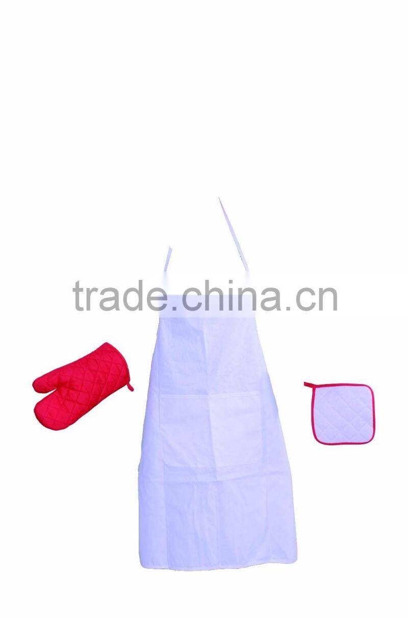 Cheap Wholesale Custom Logo Blank Kitchen Apron for Cooking Discount Free Inspection