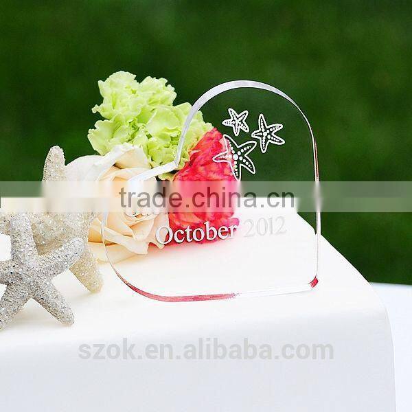 customized plastic wedding cake toppers