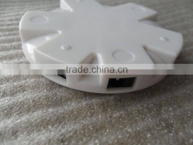 Hot sell High Speed 4 Ports USB 2.0 Hub Portable Circular USB HUB