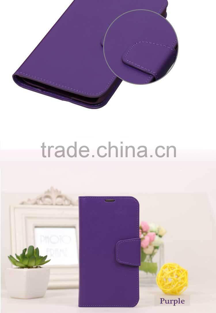 Factory directly Wholesale pu leather flip cover case for Apple Iphone 6