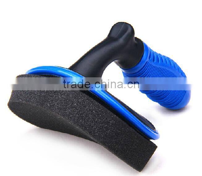 Mini car wash foam brush for wheel, car cleaning wheel brush