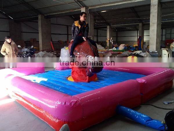 China factory exciting theme park rides mechanical rodeo bull cheap amusement rides for sale
