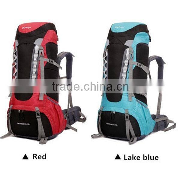 hiking backpack with custom design