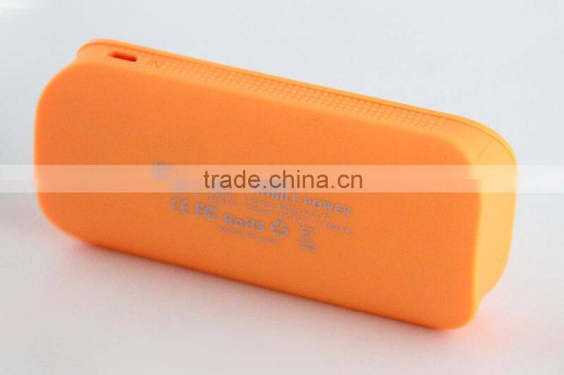 5800 mAh Power Bank, Portable Mobile Power Bank 5800mAh universal USB External Backup Battery for iPhone samsung and tablet