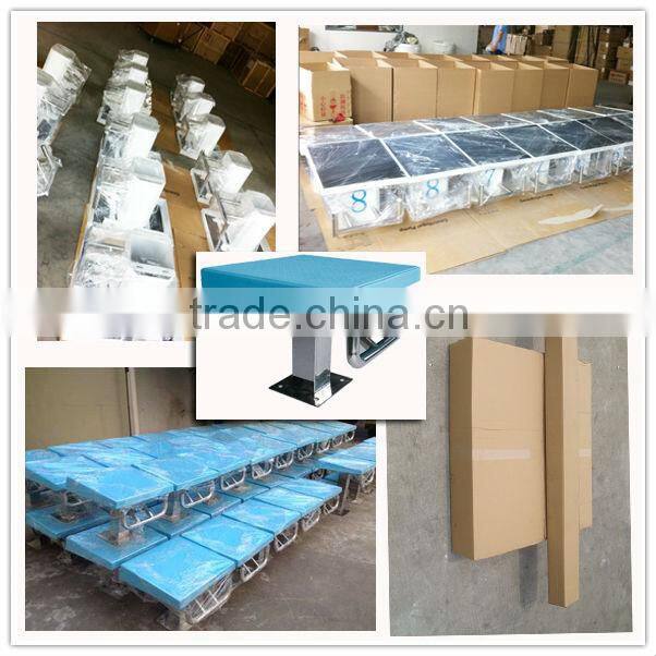 Two step swimming pool starting platform,starting platforms,pool starting blocks