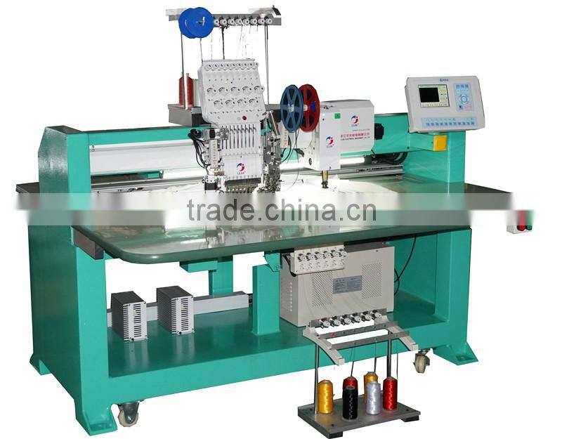 single head embroidery machines with prices(double sequin+chenille+simple coiling)