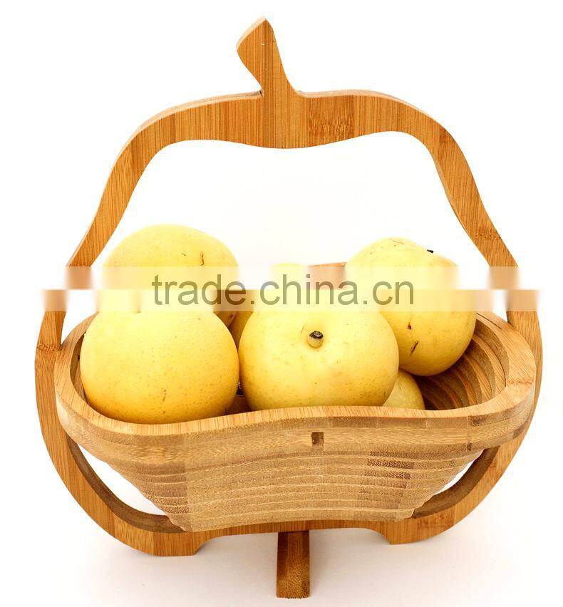 BK010/2015 novety cute hanging storage baskets chinese cheapbamboo hanging storage basket with lid