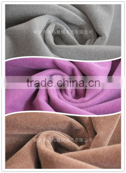 Green stripped pattern Manufacturer China Textile flock on flock fabric aisadi home textile