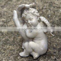 marble outdoor decorative large angle statues