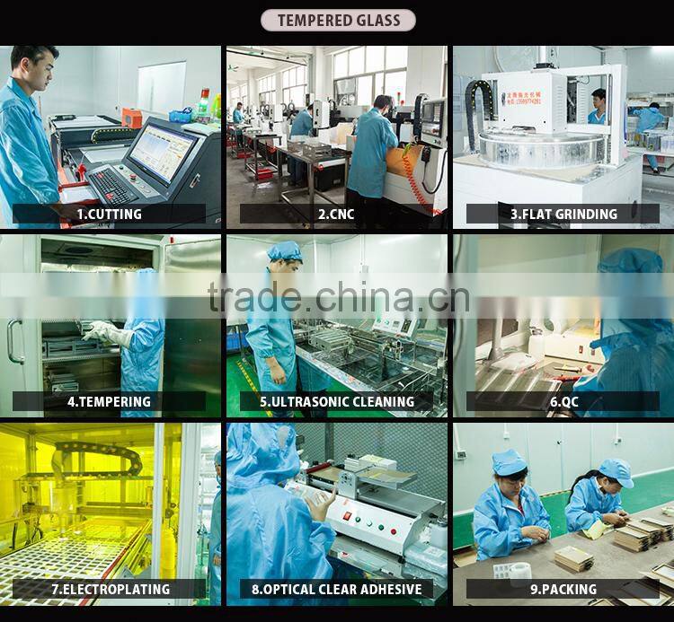 2.5D 9H explosion-proof Anti-privacy tempered glass screen protector for iphone 7.