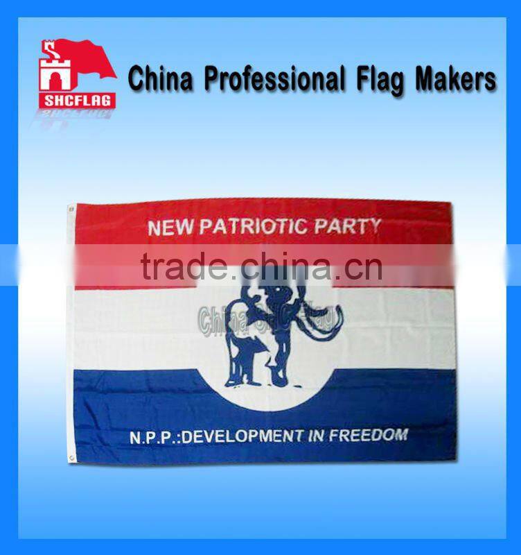 Brand Custom Flag With Plastic Pole And Clip