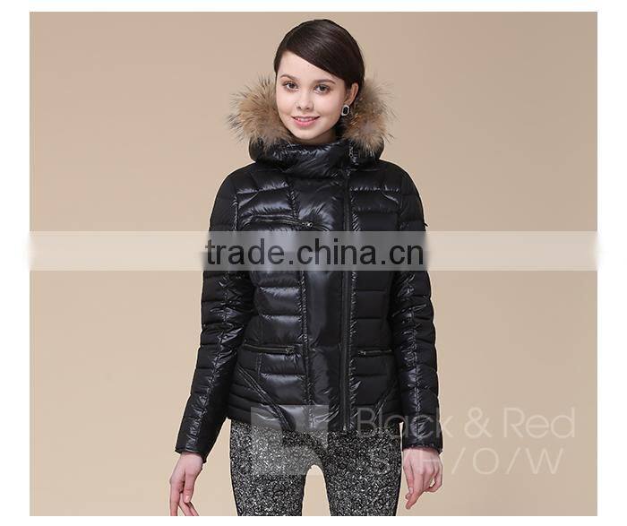2017 lady nylon 90/10 down jacket