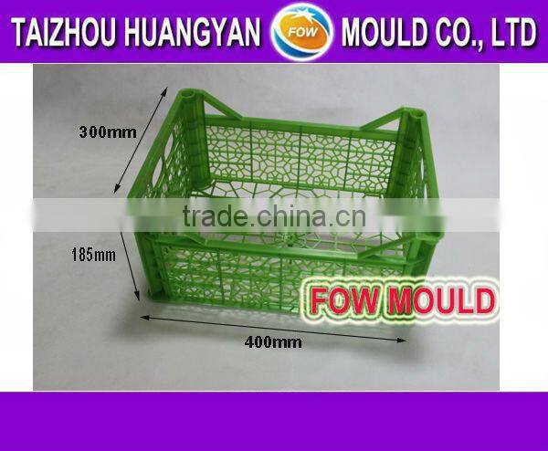 OEM custom plastic crate mould for fruit