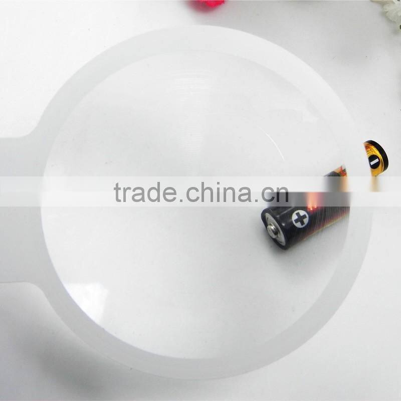Cheaper cute magnifier pvc magnifying glass plastic fresnel magnifying lens