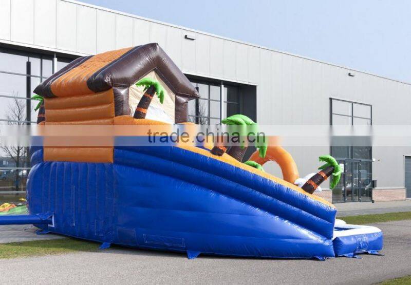 boys and girls water inflatable pool slide, low price inflatable waterslide on sale