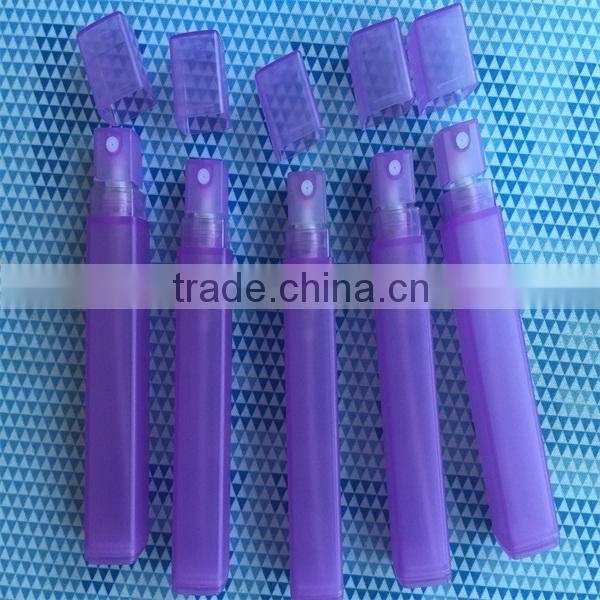 Plastic 15ml square pocket perfume spray