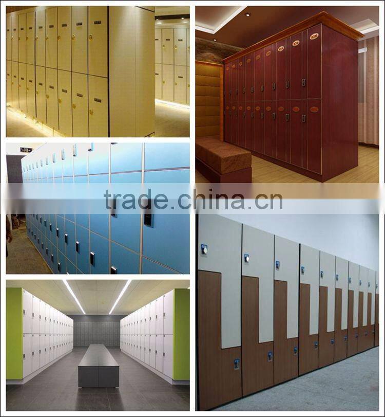 School furniture student remote control locker lock or rfid lock safe deposit locker