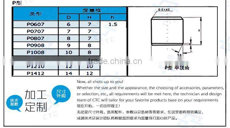 Good performance metal button making machine for mining tool