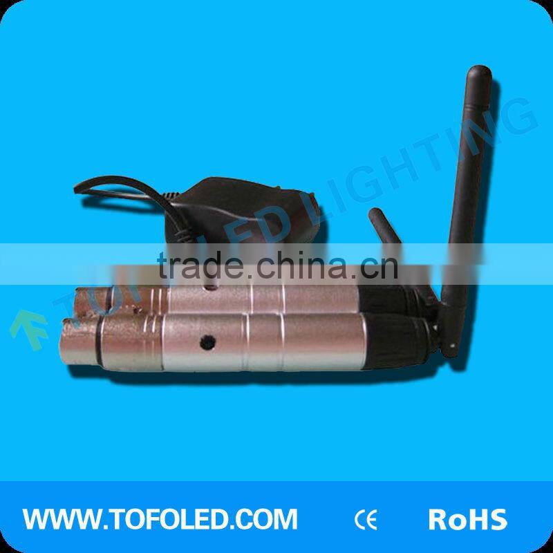 XLR 3pins plug R/T Wireless DMX512 Receiver Transmitter