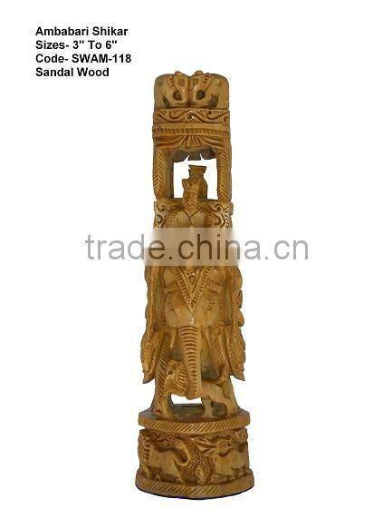 ambabari elephant statues/antique carving elephant/antique carved wooden elephants
