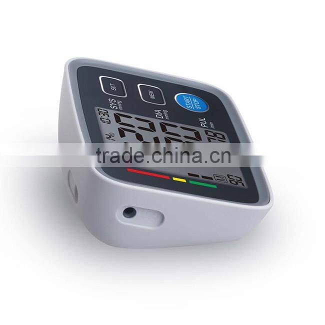 Hospital Household Medical Equipment Large LCD Screen Blood Pressure Meter CE RoHS FDA Approval