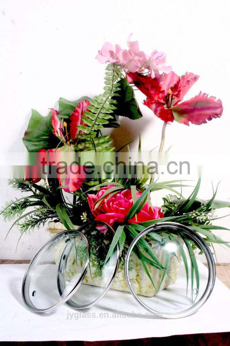 temepred glass pan lids for cookware