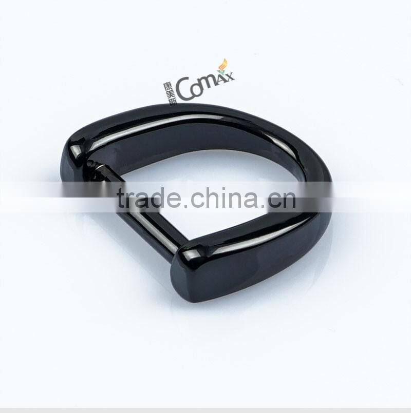 23mm metal d ring belt buckle with custom logo