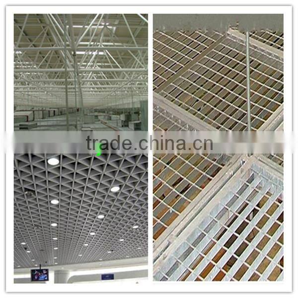 supply steel grating ceiling with ISO9001