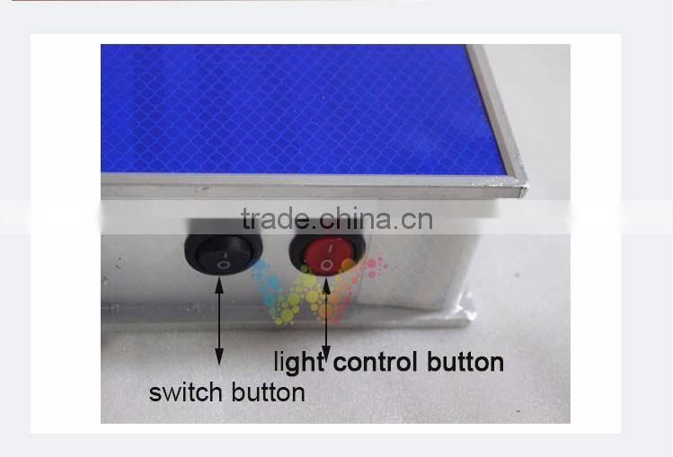 China LED Supplier Integrated Aluminum Board Solar Traffic Stop Sign