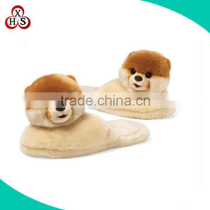 fancy stuffed kids animal slippers EVA slipper with your LOGO