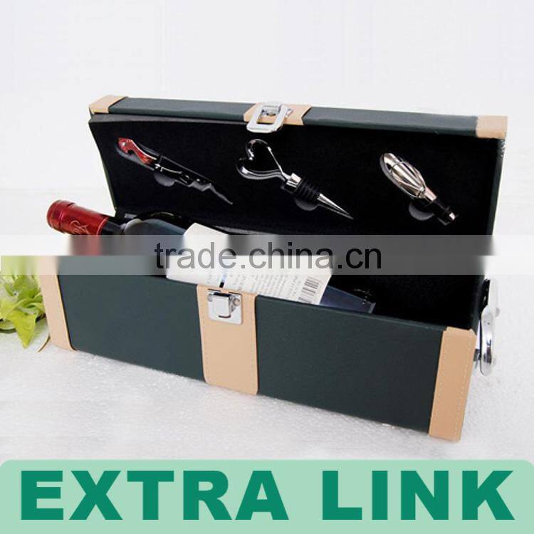 Alibaba China Supplier Custom Laser Logo Decorative Luxury Design Cardboard Wine Boxes With Velvet EVA