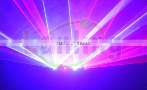 Lanling 4 Head Red and Blue DMX laser light show dj equipment