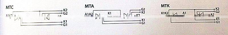 High quality Standard IXYS thyristor Module MCC26