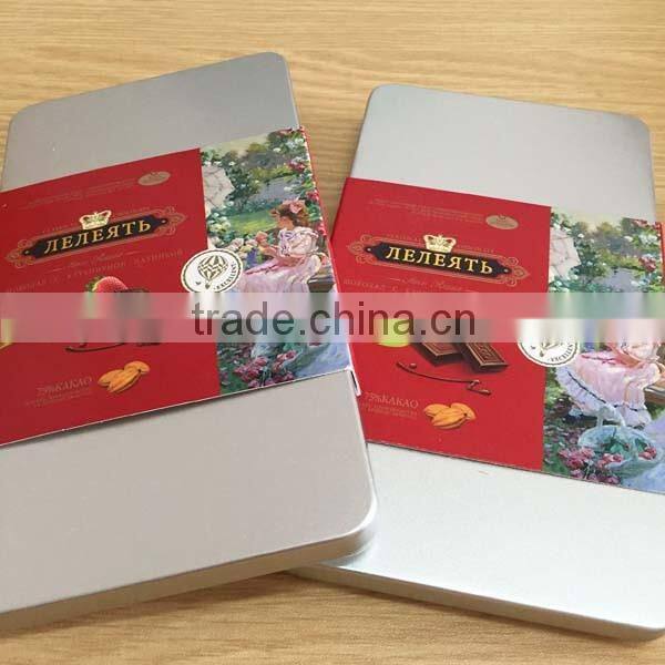 Gift-box wholesale milky chocolate bar