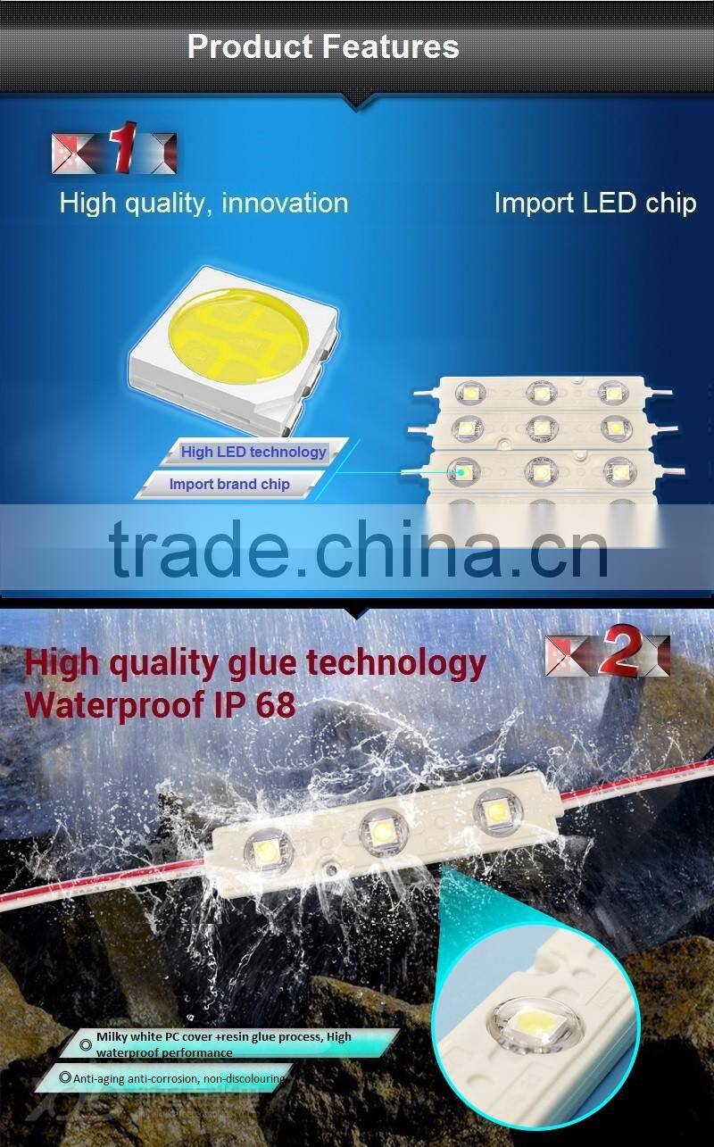 led backlight unit led module 12v 86*17 size injection light 5050 5050 smd module chip