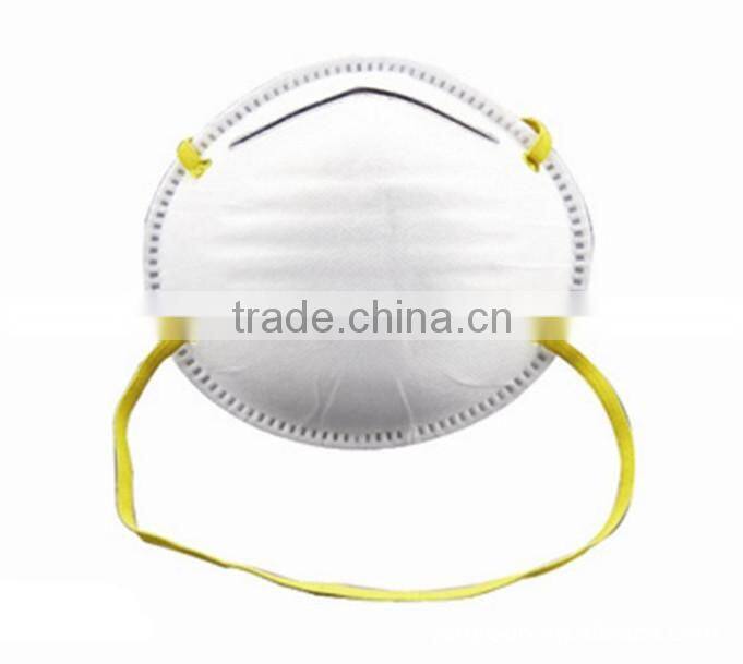half mask chemical respirator with black elastic strap