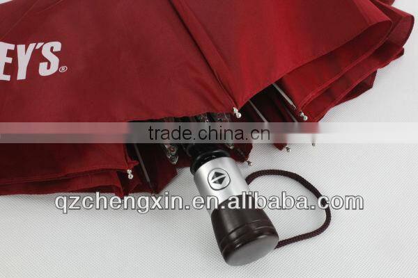 foldable automatic advertising umbrella