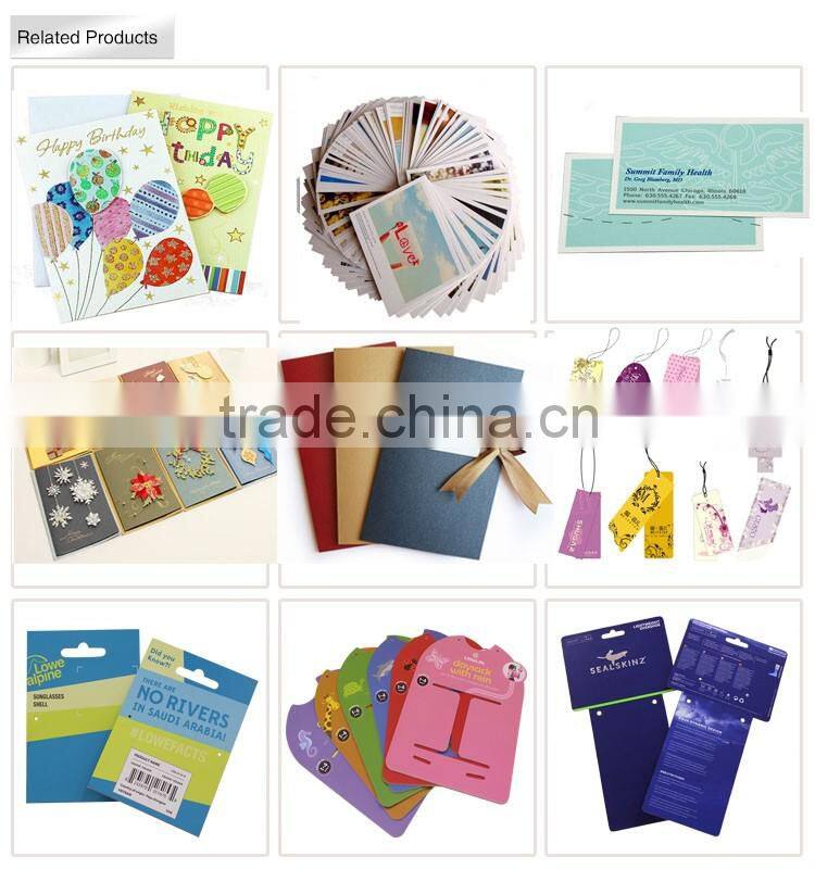 2015 high quality paper calling card, paper visiting card,paper business card printing