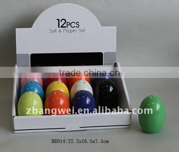 ceramic egg jar set with display box