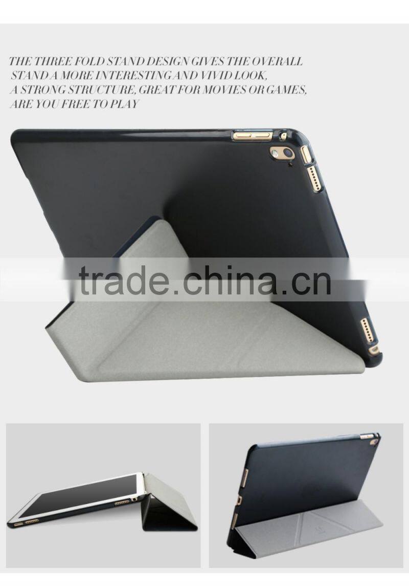 2016 Original Baseus Terse Series Stand Intelligent Flip PU+PC Leather Case for ipad pro smart Case 9.7inch