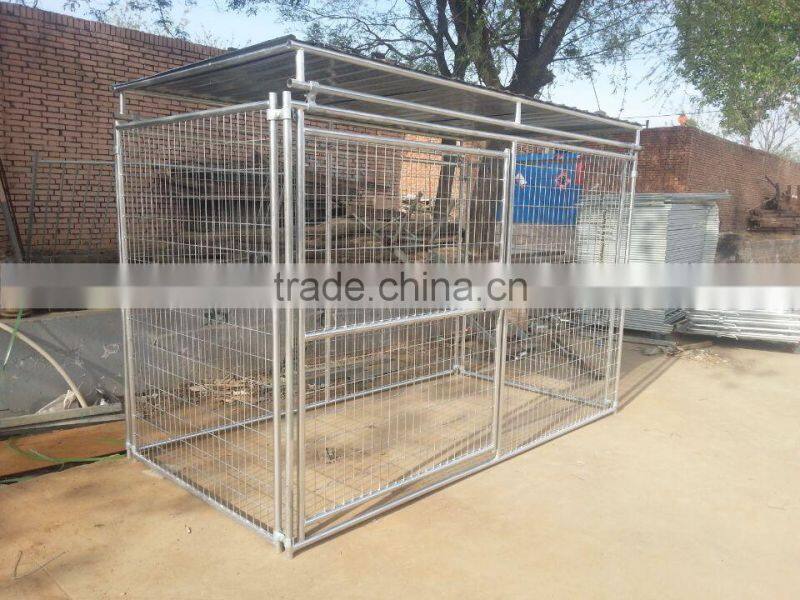 Galvanized Wire Dog Kennels /Tube Dog Crate/Pet Cages/Kennels