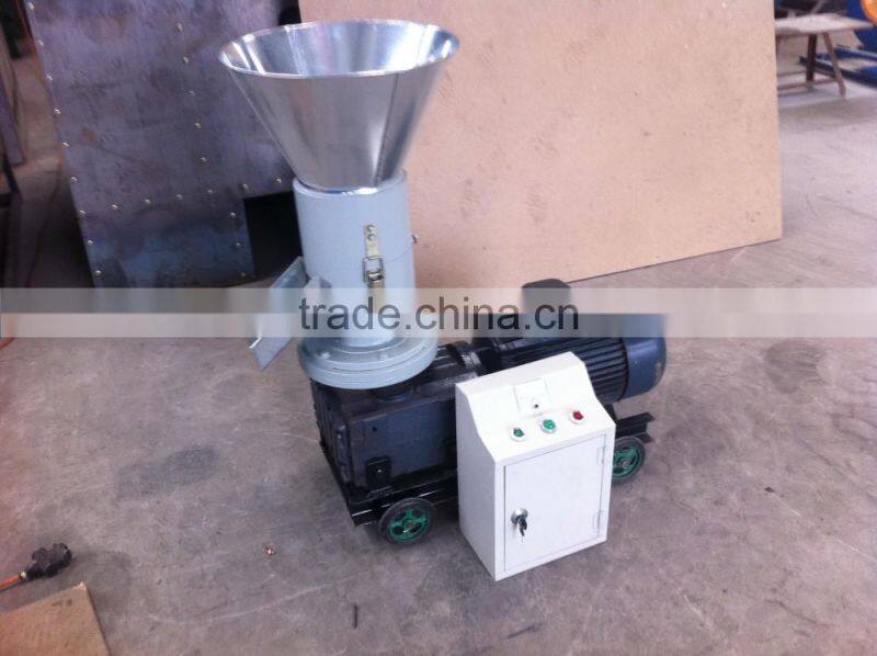 High quality rotating roller type pellet mill/wood pellet machine for heating system