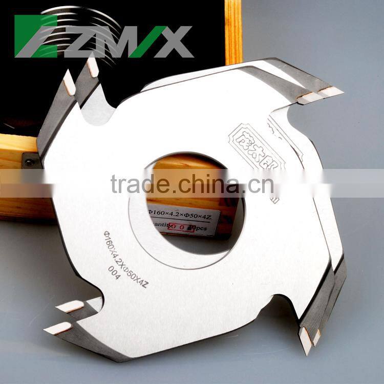 Tenon Cutter Comb Machine Finger Joint Cutter 160*4.0*50*4T*12mm