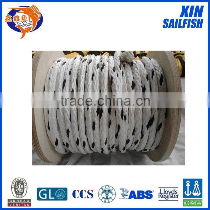 factory price uhmwpe color rope for marine use